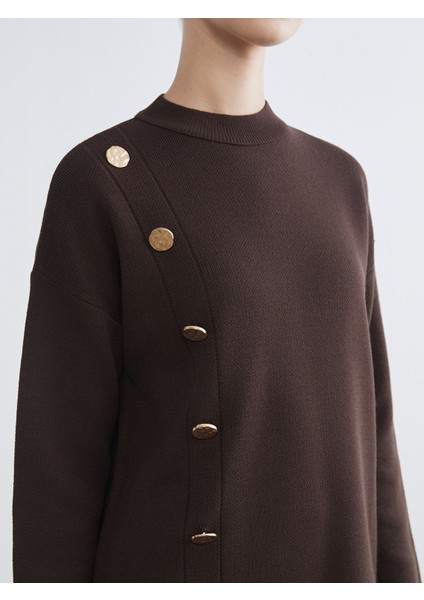 Yeni Sezon Bisiklet Yaka Kadın Triko Tunik modelleri