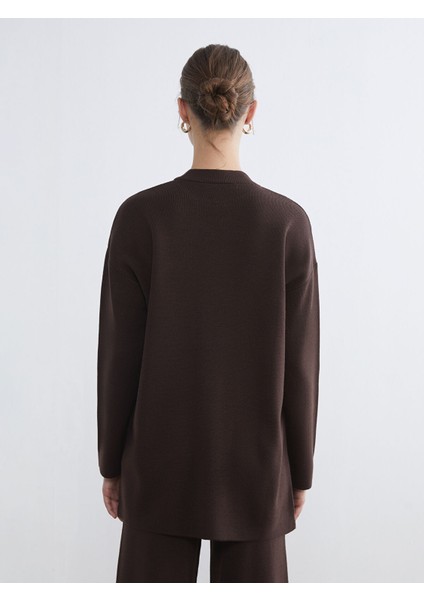 Yeni Sezon Bisiklet Yaka Kadın Triko Tunik fırsatları