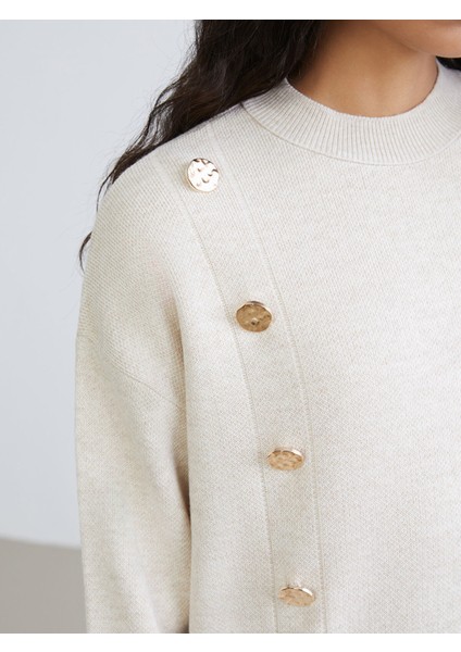 Yeni Sezon Bisiklet Yaka Kadın Triko Tunik modelleri