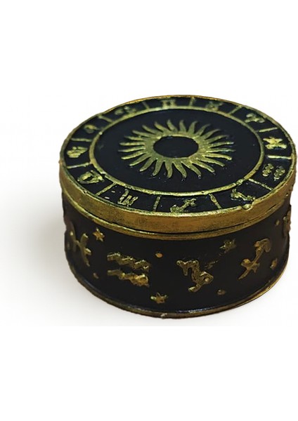 Astroloji Sembollü Kapaklı Soya Wax Mum – 4 Farklı Varyasyon | Döküm Seramik Tozu indirimleri