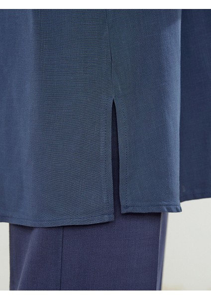 Yeni Sezon Keten Karışımlı Kadın Gömlek Tunik fırsatları