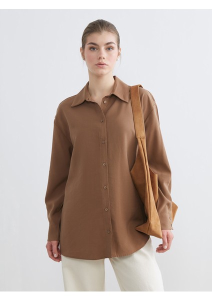 Yeni Sezon Loose Fit Kadın Gömlek Tunik