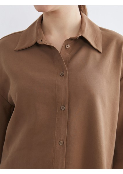 Yeni Sezon Loose Fit Kadın Gömlek Tunik modelleri