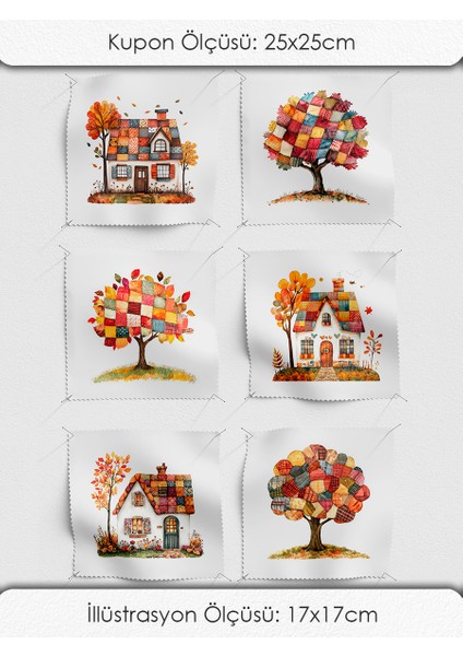 Patchwork Kumaş Seti – Dikiş ve Hobi Için %100 Pamuk Desenli Kumaş Kuponları fırsatları