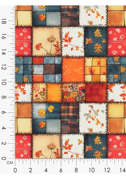 Patchwork Kumaş Seti – Dikiş ve Hobi Için %100 Pamuk Desenli Kumaş Kuponları indirimleri