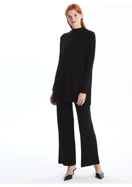 Yeni Sezon Dik Yaka Kadın Triko Tunik fırsatları