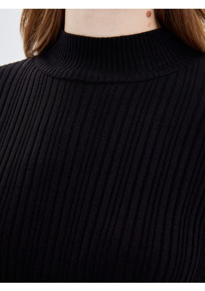 Yeni Sezon Dik Yaka Kadın Triko Tunik indirimleri