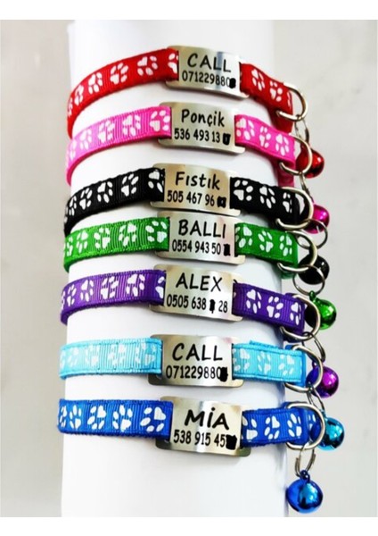 Kedi Künyesi, Köpek Künyesi, Isimli Kedi Tasması, Isimli Köpek Tasması fiyatları