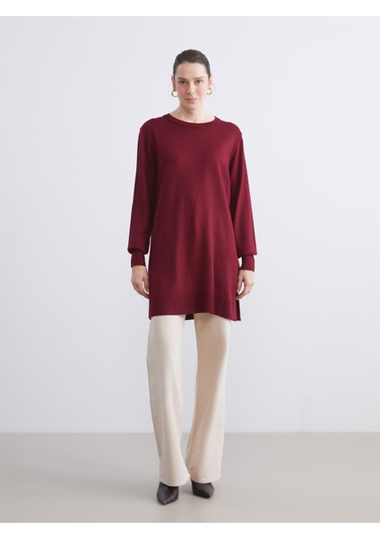 Yeni Sezon Bisiklet Yaka Kadın Triko Tunik fiyatları