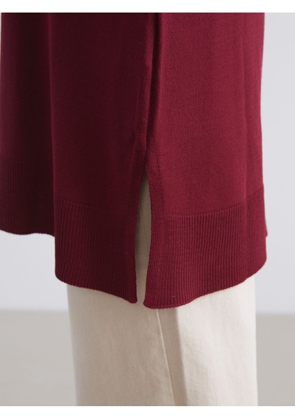 Yeni Sezon Bisiklet Yaka Kadın Triko Tunik modelleri