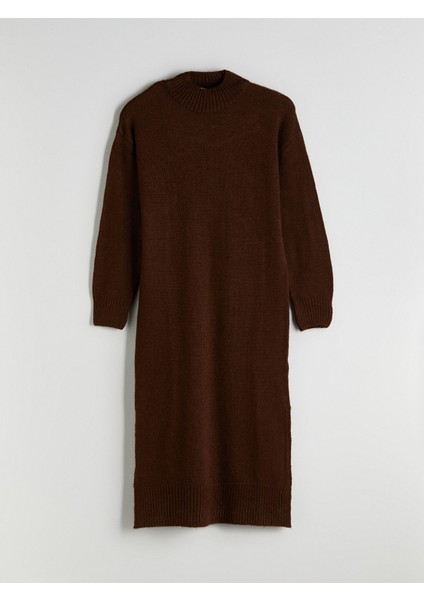 Yeni Sezon Yarım Balıkçı Yaka Kadın Triko Elbise indirimleri