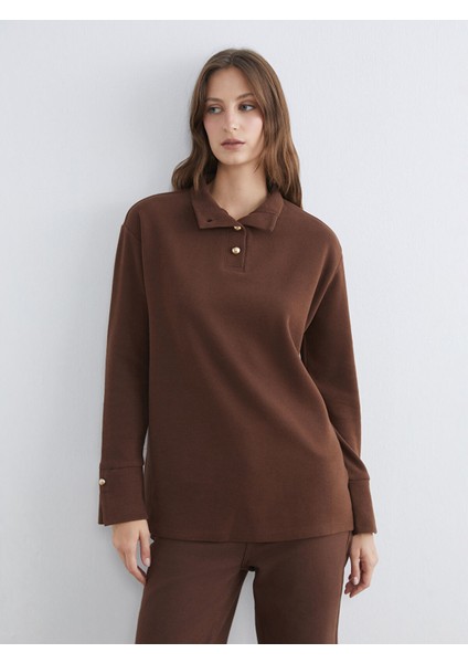 Yeni Sezon Dik Yaka Kadın Tunik