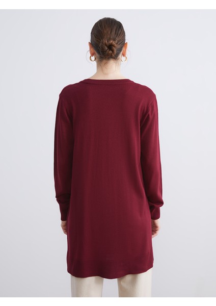 Yeni Sezon Bisiklet Yaka Kadın Triko Tunik fırsatları