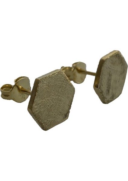 1773 İTÜ Altıgen Küpe Gold Küçük fiyatları