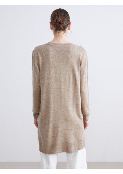 Yeni Sezon Bisiklet Yaka Kadın Triko Tunik fırsatları