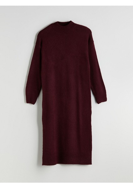 Yeni Sezon Yarım Balıkçı Yaka Kadın Triko Elbise indirimleri