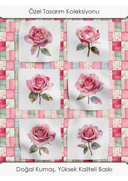 Patchwork Kumaş Seti – Dikiş ve Hobi Için %100 Pamuk Desenli Kumaş Kuponları fiyatları