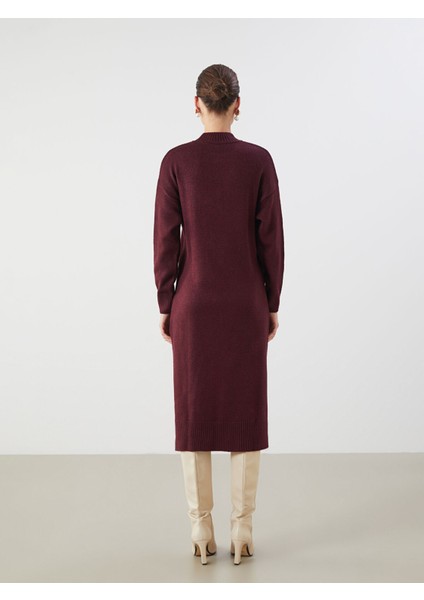 Yeni Sezon Yarım Balıkçı Yaka Kadın Triko Elbise fırsatları