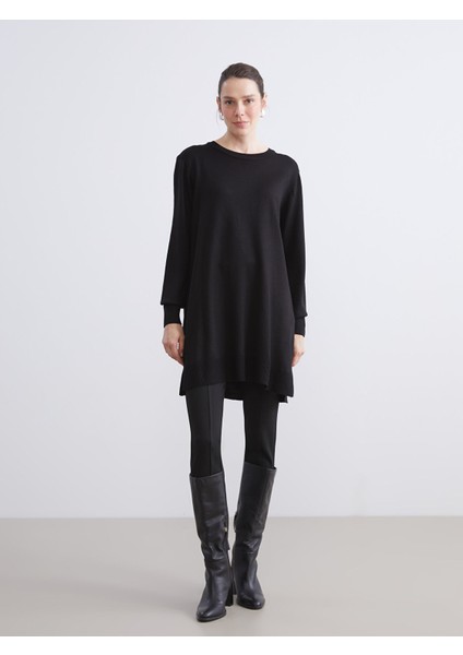 Yeni Sezon Bisiklet Yaka Kadın Triko Tunik fiyatları