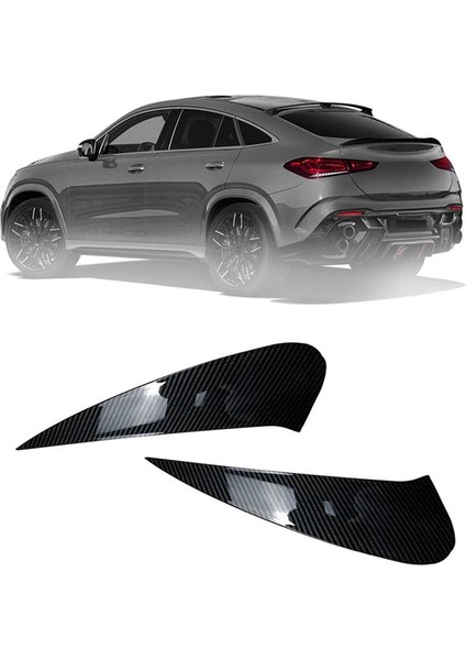 Araba Arka Tampon Ayırıcı Spoiler Canard Hava Havalandırması Süslemesi Mercedes Benz Amg Gle Coupe C167 GLE350 2020+ (A) (Yurt Dışından) modelleri