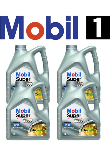 M-SUP3000 F-D1 5W30 - Mobil1 4 Litre fiyatları