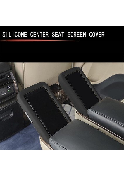 Orta Sıra Kolçak Ekran Koruyucu Sikon Anti-Çizgi Kılıfı Toyota Alphard 40 Serisi 2024 Siyah (Yurt Dışından) fiyatları