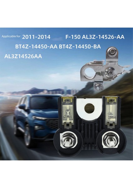 AL3Z-14526-AA Araba Pil Termina 120/200A 2 Kutup Sigorta Ford Ncoln Için Fındık (Yurt Dışından)