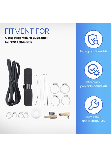 11025 Dizel Kurulum Kiti Yerçekimi Yakıtlı Yardımcı Yakıt Deposu ve 1½inch Dolgu Çizgisine Sahip Daha Yeni Modeller Dizel Için (Yurt Dışından) fırsatları