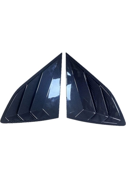 Arka Yan Pencere Kartvers Hava Havalandırma Kepçe Gölgeleri Panel Trim Aksesuarları Hyundai Tucson 2016-2020 - Abs Karbon Fiber (Yurt Dışından)