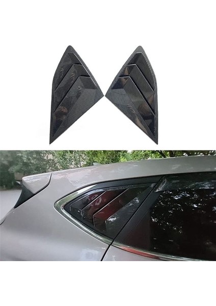 Arka Yan Pencere Kartvers Hava Havalandırma Kepçe Gölgeleri Panel Trim Aksesuarları Hyundai Tucson 2016-2020 - Abs Karbon Fiber (Yurt Dışından) fiyatları