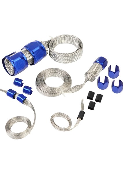 Araba Örgü Hortum Keleştirme Kiti Evrensel Vakum Yakıt Hattı Radyatör Isıtıcı Hortum Kılı (Yurt Dışından)