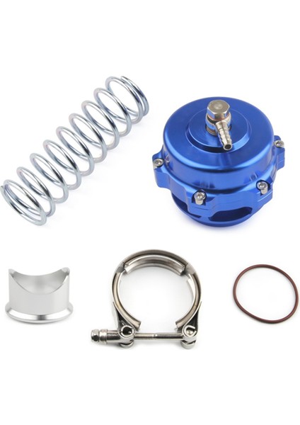 Araba Modifikasyonu Türbin Basınç Tahyesi Valfi Egzoz Valfi 50MM Bov Türbin Havalandırma Valfi Mavi (Yurt Dışından)