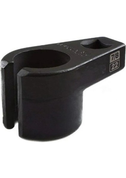 Cr-V Çek 7/8 22MM Oksijen Sensör Kılıf 3/8 Oksijen Sensörü Çıkarma Aracı Sensör Soketi Hızlı Sökme (Yurt Dışından)