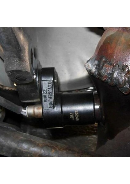 Cr-V Çek 7/8 22MM Oksijen Sensör Kılıf 3/8 Oksijen Sensörü Çıkarma Aracı Sensör Soketi Hızlı Sökme (Yurt Dışından) modelleri