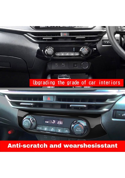 Araba Kma Düğmesi Panel Kapak Nissan Note E13 Aura 2021-2024 Siyah Rhd Için (Yurt Dışından) fırsatları