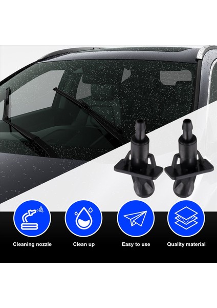 Araba Ön Cam Yıkayıcı Nozul Jet 76815-TZR-H01 76810 Honda Fit Hood Ön Cam Yıkayıcı Sprey Jet Için TZR-H01 (Yurt Dışından) fırsatları