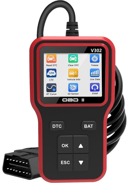 Obd2 Tarayıcı Otomobil ve Kamyonlar Için Araç Teşhis Araç Kodu Okuyucu Motor Işık Okuyucusu Kontrol Edin Araç Hata Kodlarını Temizle (Yurt Dışından)