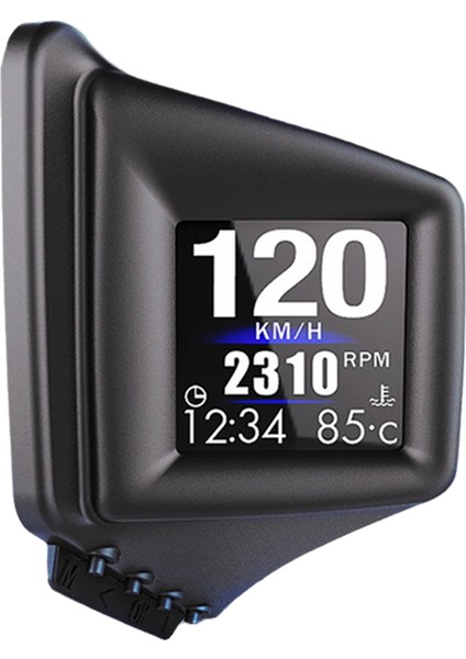 Obd+Gps Araba Sürüş A401 Baş Yukarı Görüntüleme Hız Göstergesi Yağ Basınç Su Sıcaklığı Yakıt Tüketimi Yerleşik Bilgisayar Ingizce (Yurt Dışından)