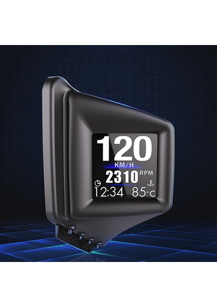 Obd+Gps Araba Sürüş A401 Baş Yukarı Görüntüleme Hız Göstergesi Yağ Basınç Su Sıcaklığı Yakıt Tüketimi Yerleşik Bilgisayar Ingizce (Yurt Dışından) indirimleri