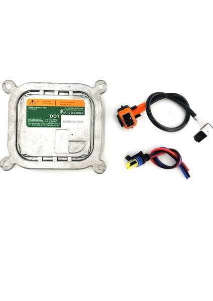 Xenon Balast Hid Ampul Kontrol Ünitesi Bilgisayar Modülü 8A5Z13C170A Hyundai Santa For Ford Land Rover Balast + Çift Tel (Yurt Dışından)