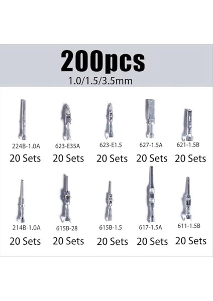 600PCS 1 0/1 5/3 5mm Araç Elektriksel Terminal Konektörleri Otomotiv Tel Pimi Çıkarma Kiti Yalıtılmamış Erkek Kadın Kıvrım (Yurt Dışından) fiyatları