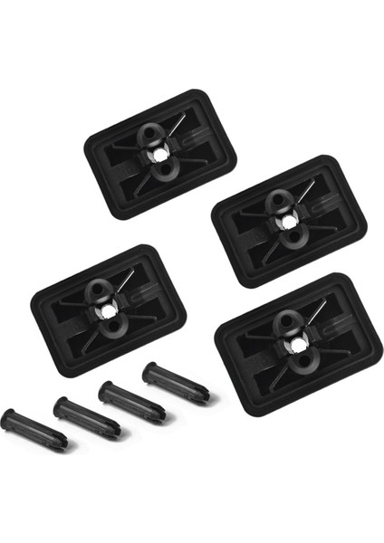 4pcs Jack Glue Jack Kaldırma Fulcrum Destek Ped Fiş Kapağı 51717039760 Bmw Mini R50 R55 R56 R57 R58 R59 R52 R53 (Yurt Dışından)