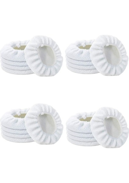 20 Adet 10 Inç Kaput Cila Ped Parlatma Bufat Arabası Tampon Mum (Yurt Dışından)