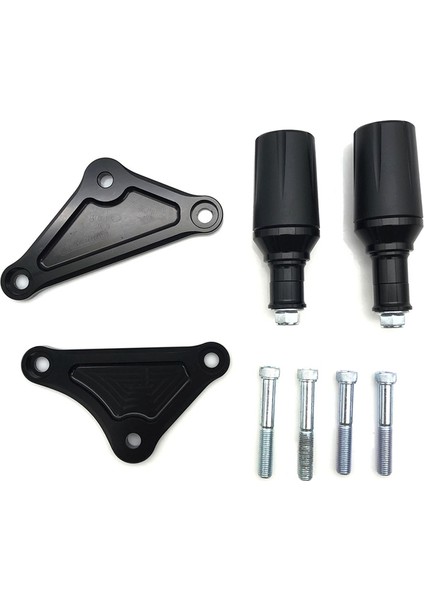 Suzuki GSXS1000 Katana 2019-2023 Motor Çerçeve Çerçeve Anti-Fall Stick Motor Koruyucu Koruma Siyah (Yurt Dışından)