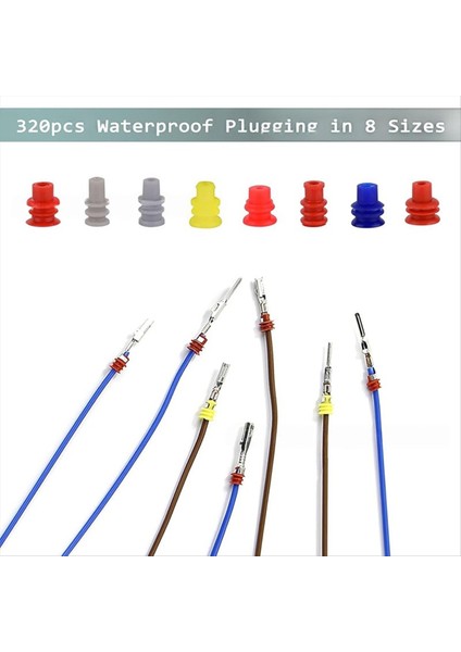 769PCS 26 Tipi Pimler Konektör Kiti Car Elektrik Kele Konnektör Pıns Termina 1-3 5mm Otomotiv Pim Konektörleri (Yurt Dışından) fırsatları