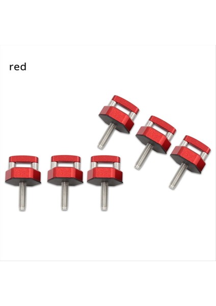 6pcs Araba Hardtop Cıvatalar Jeep Wrangler Için Hızlı Kaldırma Başparmak Vidası (Yurt Dışından) fırsatları