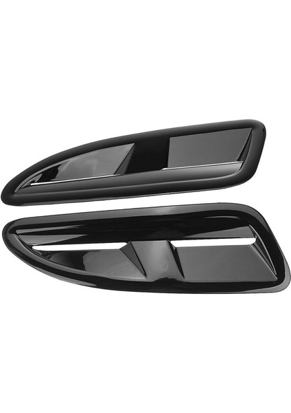 Bonnet Hava Havalandırma Kapağı Trim Evrensel Jaguar Xkr Xk8 Mazda Mx5 Rx8 Odak Rs St Fiesta Aksesuarları Parlak Siyah (Yurt Dışından) fırsatları