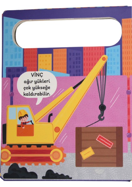 Işıklı ve Sesli Pencereli Kitabım - İnşaatçı Olmak İstiyorum modelleri