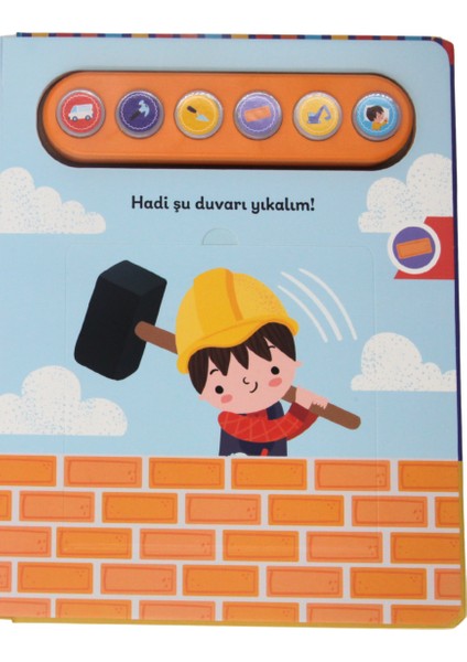 Işıklı ve Sesli Pencereli Kitabım - İnşaatçı Olmak İstiyorum fırsatları