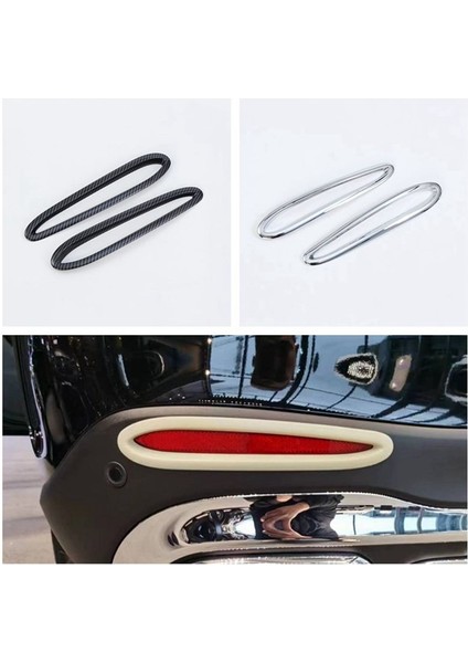 Araba Ön Sis Lamba Lambası Kaş Çerçeve Kapak Kapağı Çıkartması Mercedes Benz Glc Sınıfı X254 2023 (Gümüş) (Yurt Dışından) modelleri